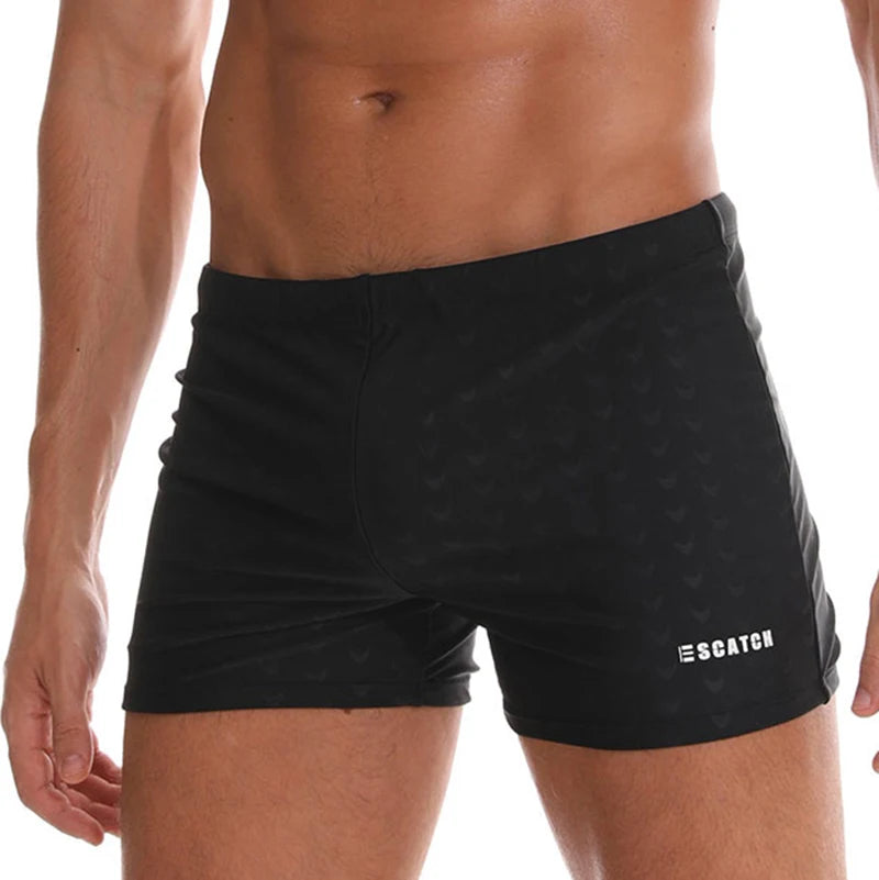 Men's Premium Floral Print Swim Trunks with Padding