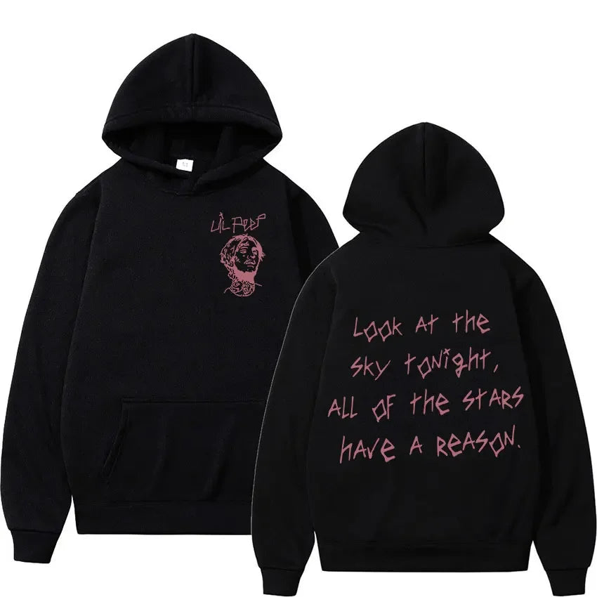 Lil Peep Tour Concert Hoodie - Unisex Hip Hop Streetwear Pullover