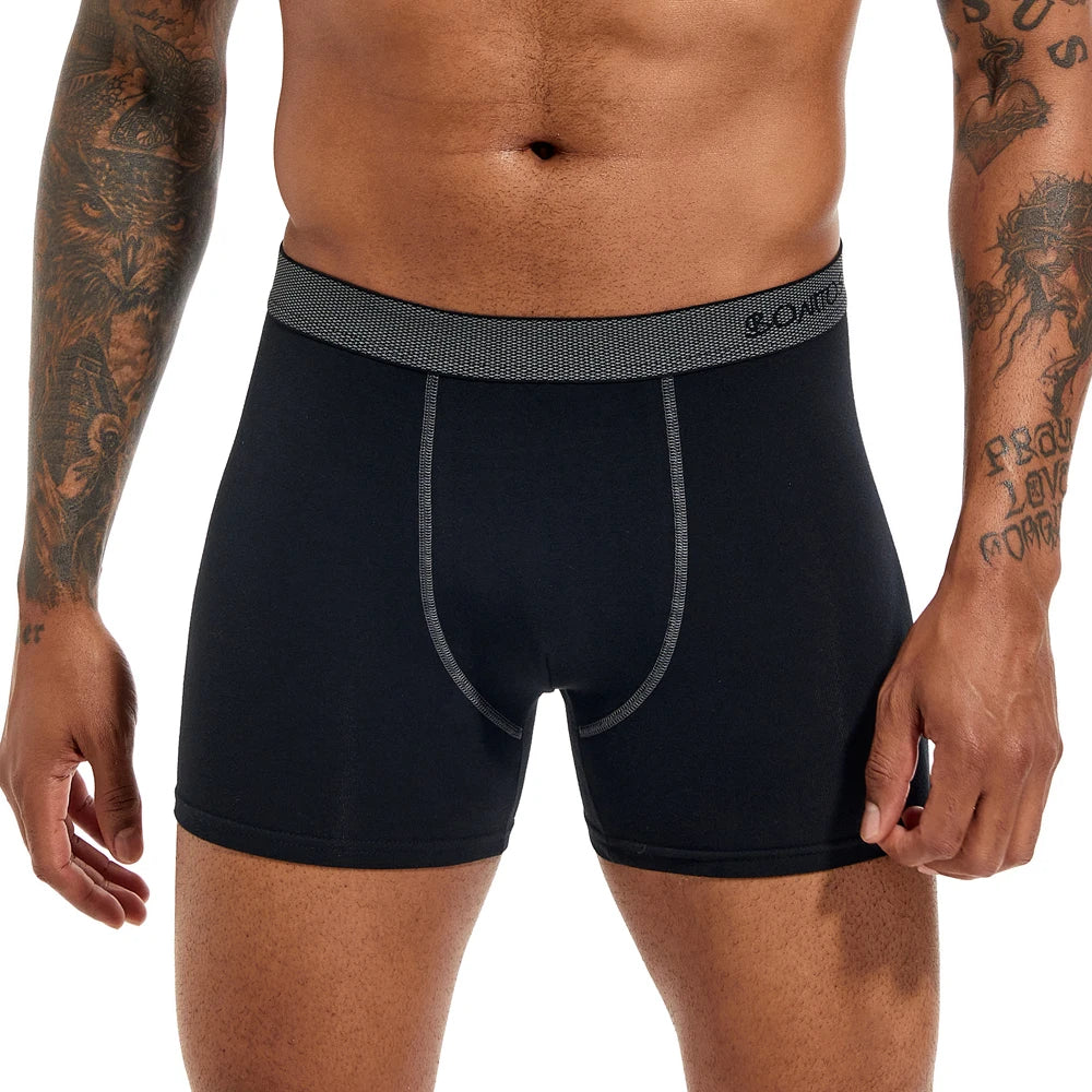Men's Cotton Boxer Shorts - Comfortable Everyday Underwear