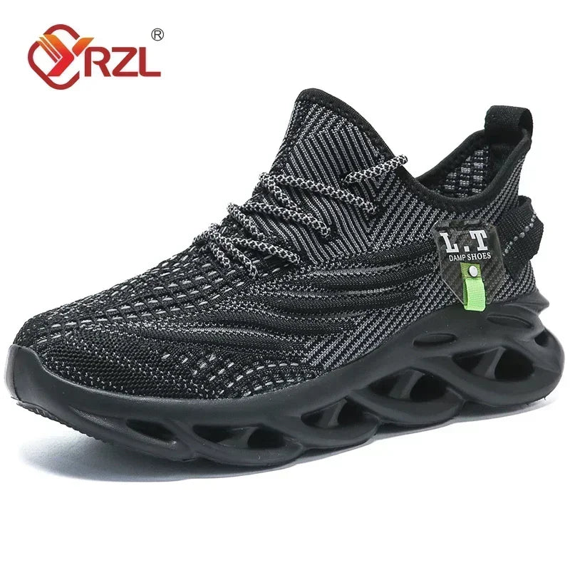 Men's Breathable Mesh Running Sneakers - Lightweight Athletic Shoes