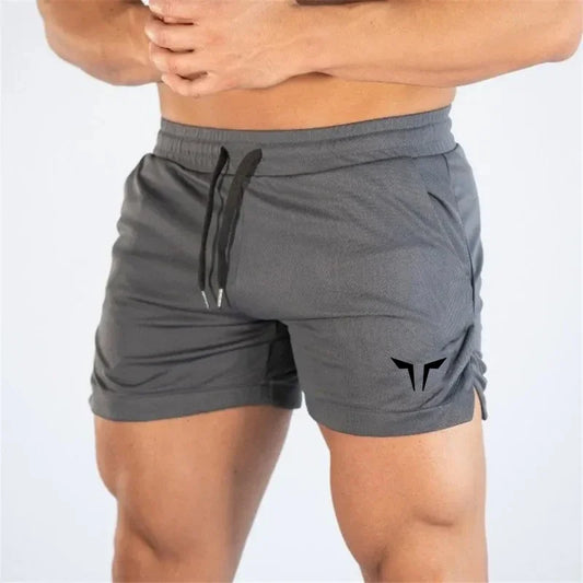 Men's Performance Athletic Shorts - Quick-Dry Breathable Gym & Running Wear