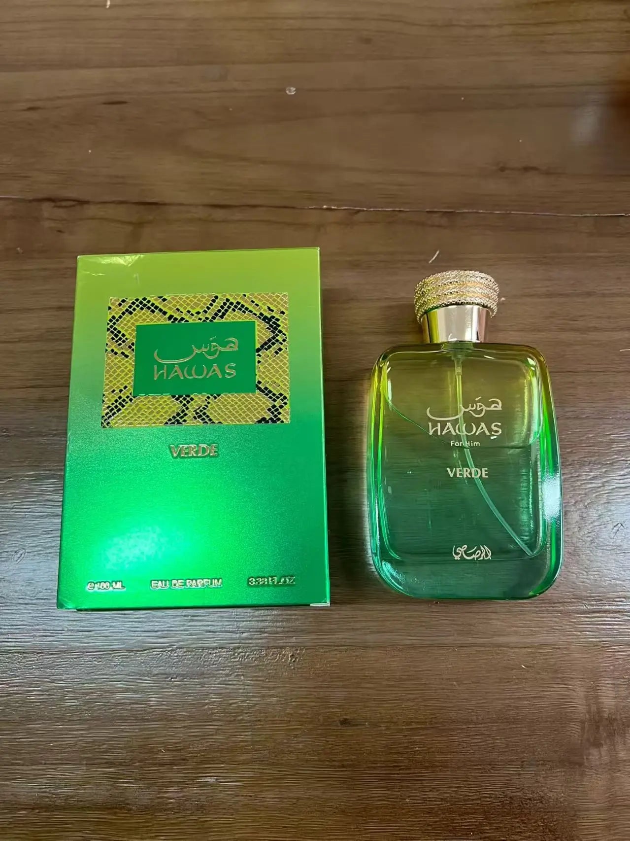 Hawas Verde Eau de Parfum 100ml | Certified Original