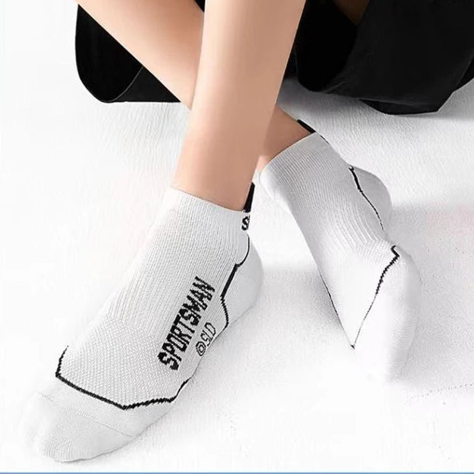 Men's Breathable Athletic Ankle Socks - 5/10 Pairs Pack