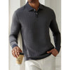 Men's Long Sleeve Business Casual High Quality Polo Shirt