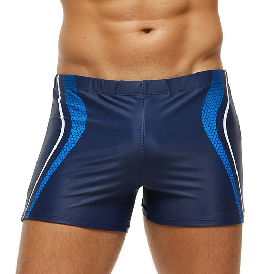 Men's Premium Floral Print Swim Trunks with Padding