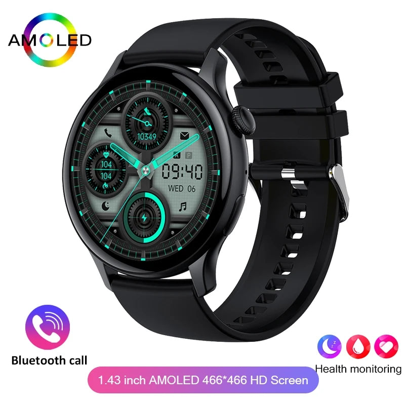 Women's AMOLED Smart Watch with NFC & Bluetooth Call - 1.46" HD Display