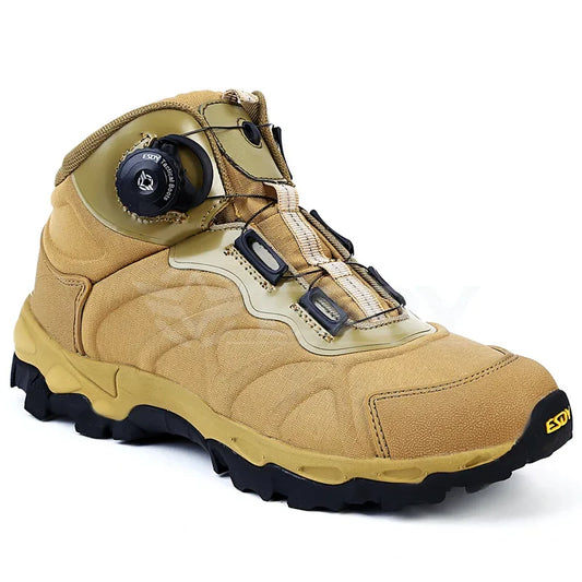 Men's Tactical Ankle Boots - Waterproof Combat & Hiking Boots