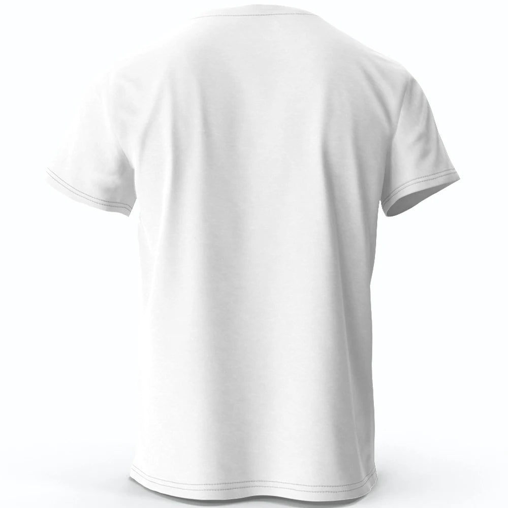 Men's Premium Cotton T-Shirt - Breathable Round Neck Short Sleeve