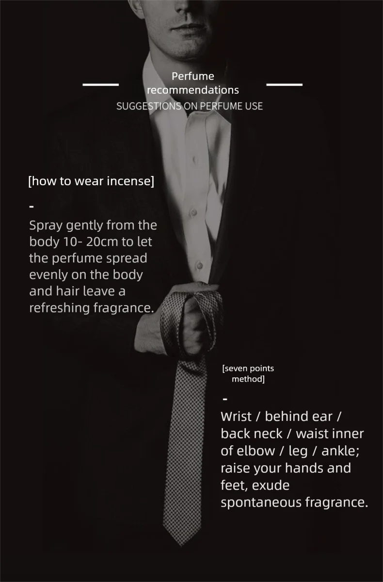 Luxury Cologne Men Perfume Long Lasting Fragrance Strong Scent Perfume High End Eau De Parfume Spray Men Parfum