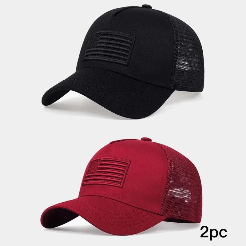 Unbranded American Flag Camouflage Baseball Cap With Sun Protection Cotton Summer Hat For Men And Women