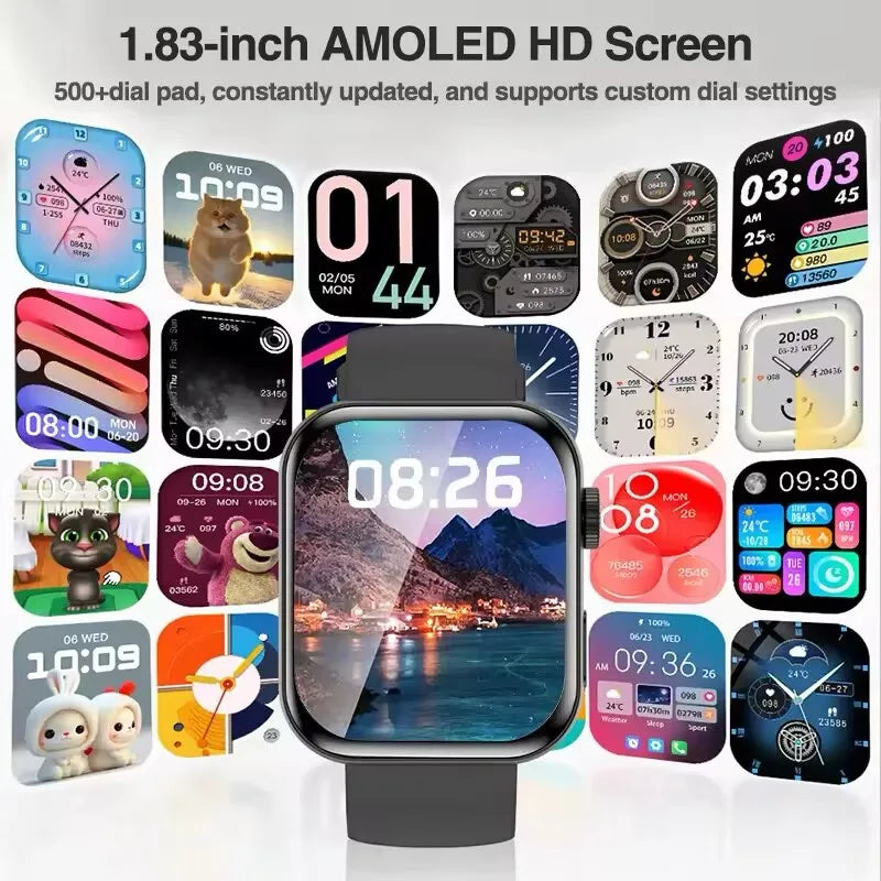 Watch 10 Pro Smart Watch with GPS, NFC & Health Monitoring