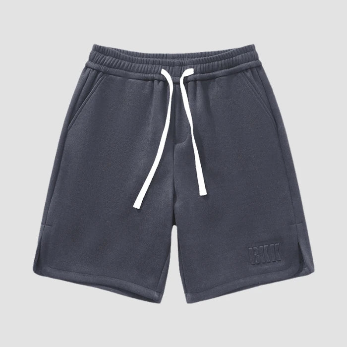 Men's Baggy Sweat Shorts - Drawstring Streetwear Casual Pants