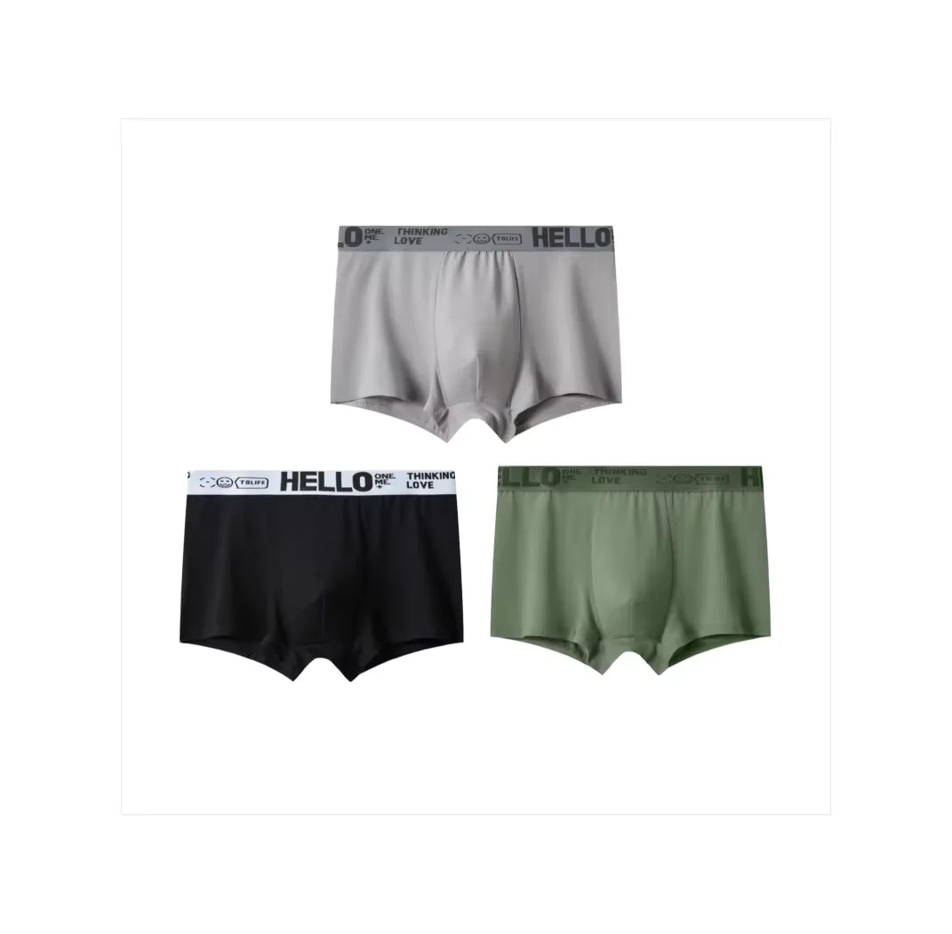 Men's Performance Boxer Trunks - Breathable Quick-Dry Stretch Underwear (1-5 Pack)