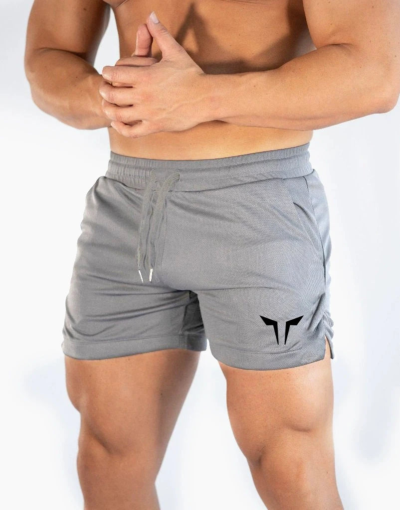 Men's Performance Athletic Shorts - Quick-Dry Breathable Gym & Running Wear