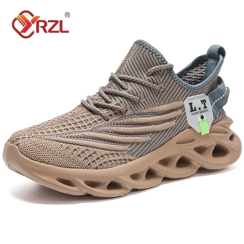 Men's Breathable Mesh Running Sneakers - Lightweight Athletic Shoes