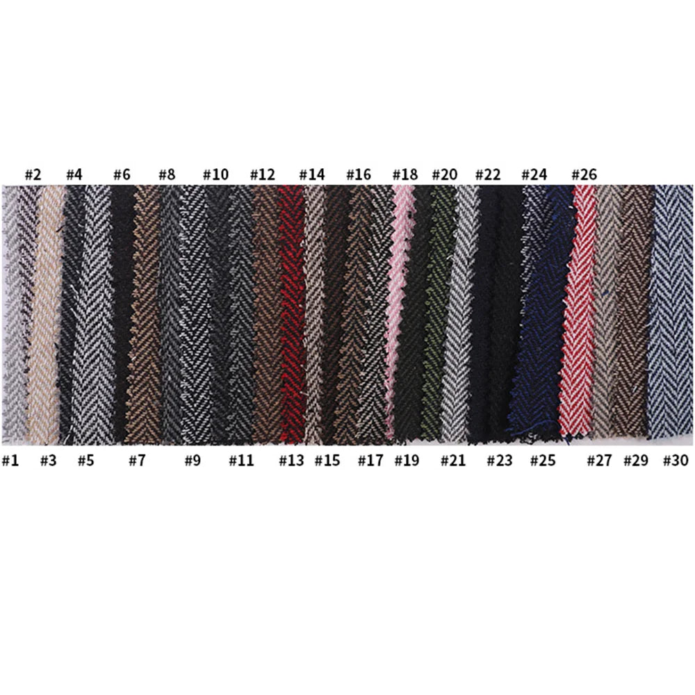 Brown Herringbone Tweed Casual Men Suits for Winter 2 Piece Wedding Groomsmen Tuxedo Male Suit Jacket with Pants New Fashion