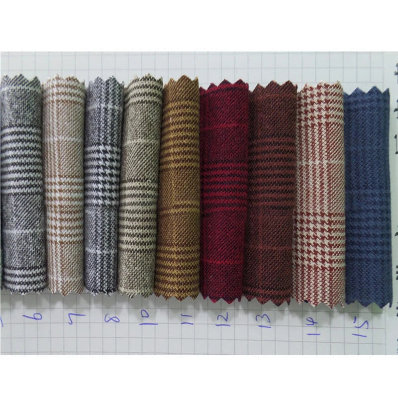 Fashion Double Breasted Men's Suits High Quality Peak Lapel Autumn Winter Daily 2 Piece Jacket Pants Outfits Male Clothing