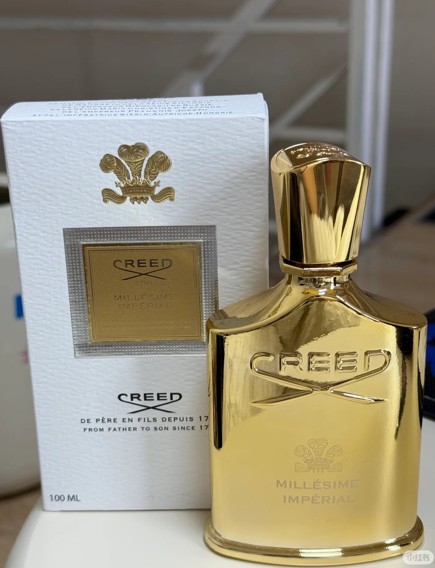 Luxury Millesime Style EDP 100ml Single Bottle, Fresh Mountain & Fruity Notes, Long Lasting Unisex Perfume Gift for Valentine &