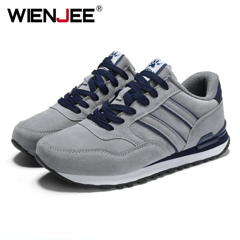 Men's Casual Walking Sneakers - Breathable Comfortable Shoes