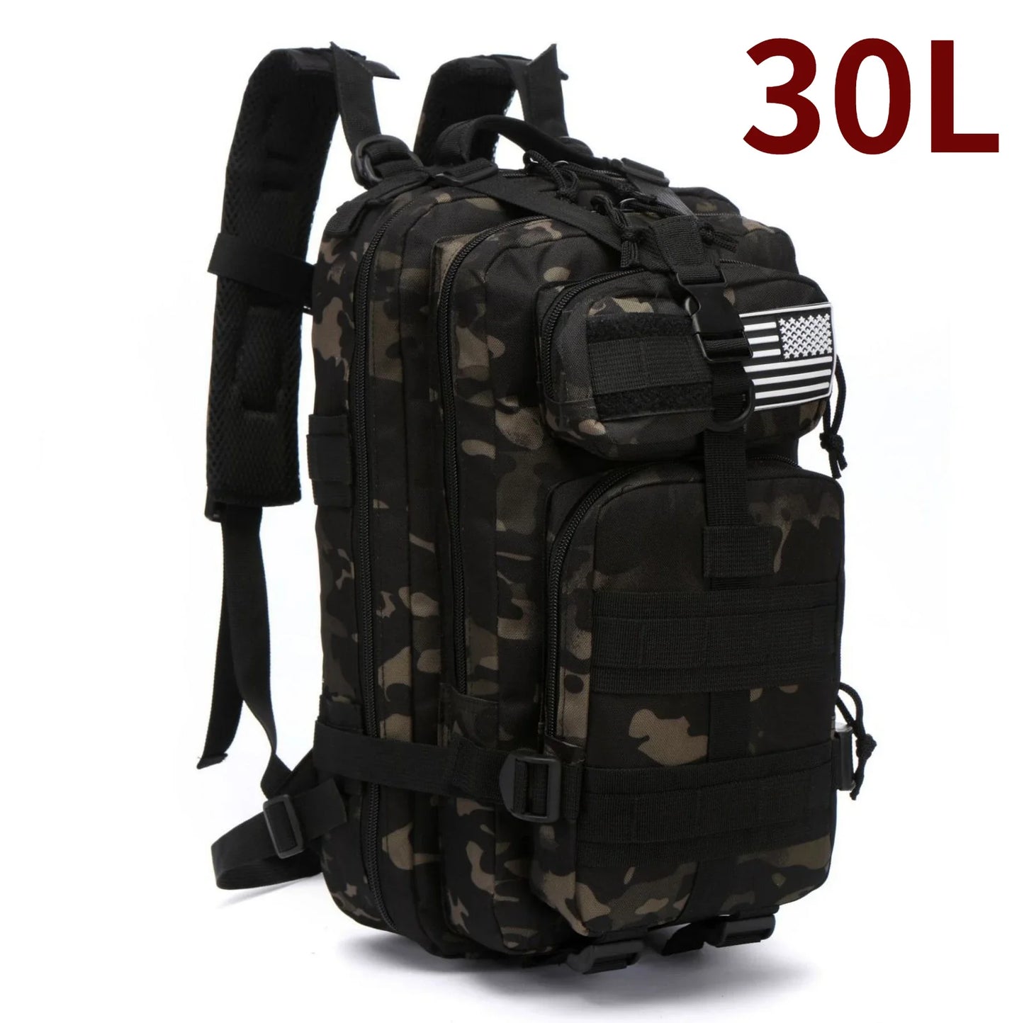 Thuram Tactical Waterproof Backpack - 30L/50L Outdoor Hiking & Camping Rucksack