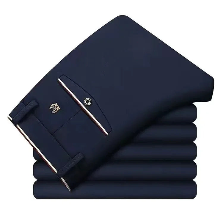 Suit Pants for Men Spring and Autumn Stretchy and Non-Ironing Office Slim Fit