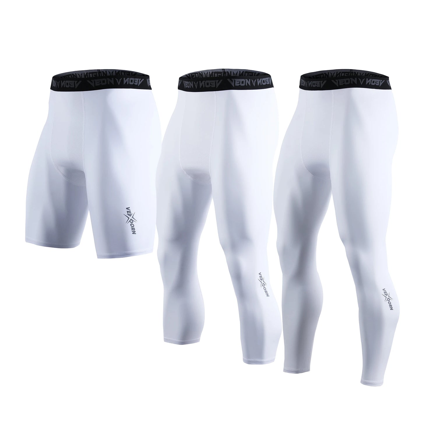 Men's Performance Compression Pants - Athletic Running Tights