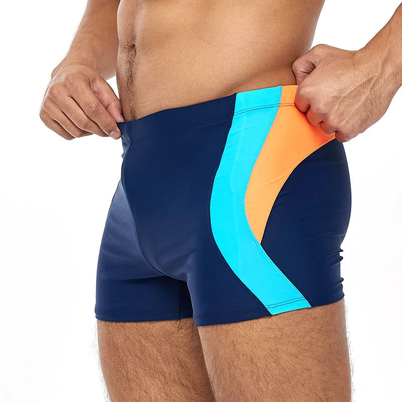 Men's Swim Trunks - Premium Boxer Style Swimsuit