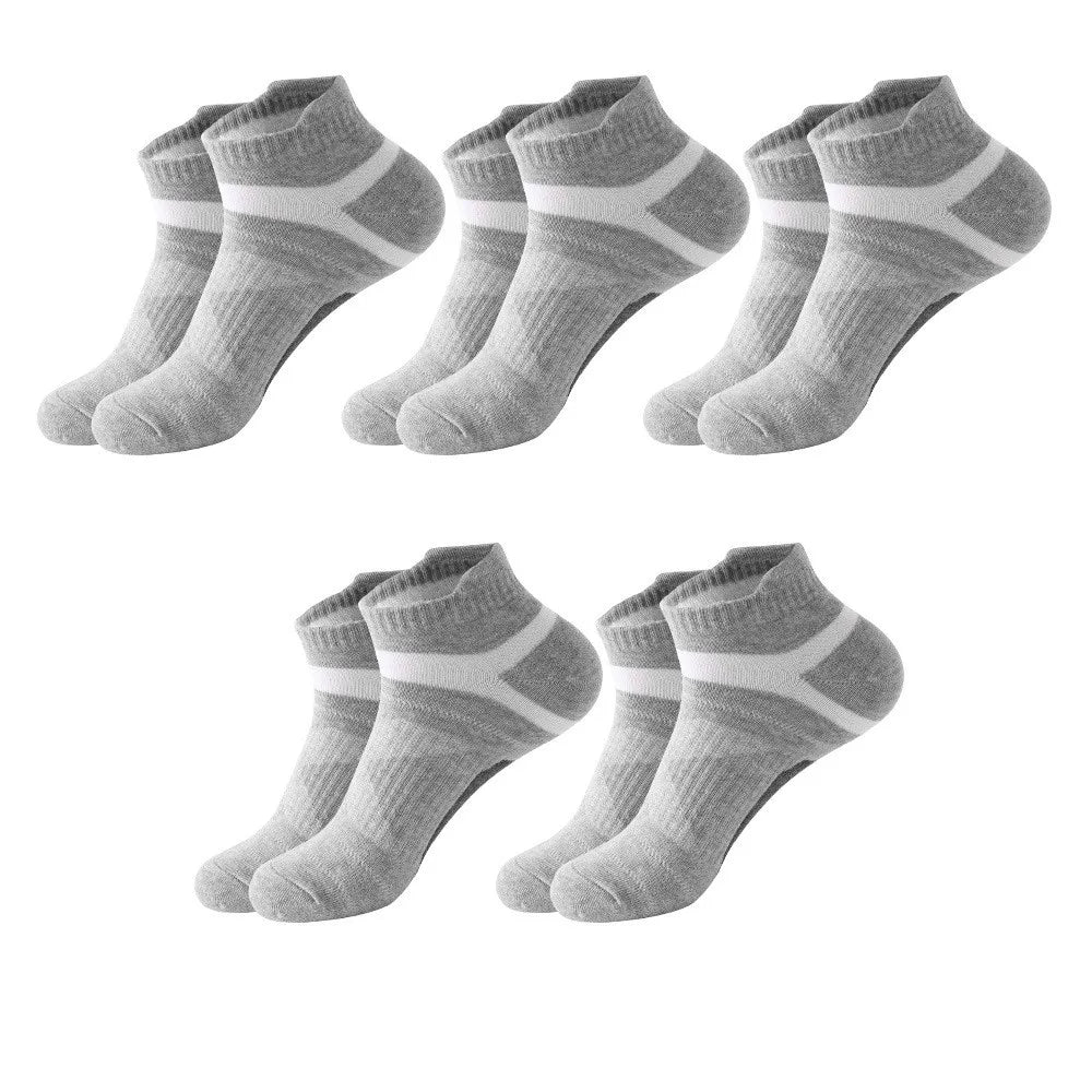 Men's Performance Athletic Socks - Cushioned Running & Sports Socks