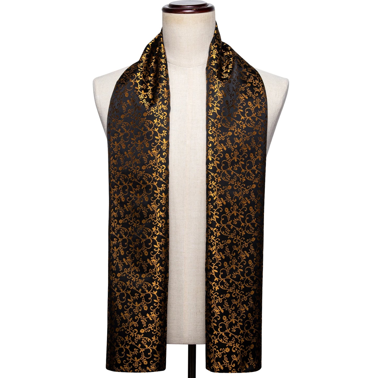 New Fashion Men Scarf Green Jacquard Paisley Silk Scarf Autumn Winter Casual Business Suit Shirt Scarf 160*50cm Barry.Wang