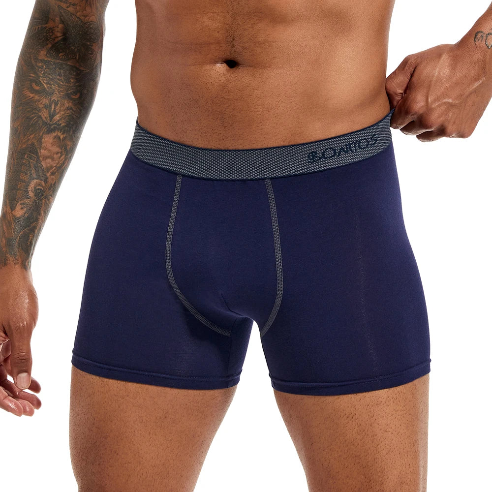 Men's Cotton Boxer Shorts - Comfortable Everyday Underwear