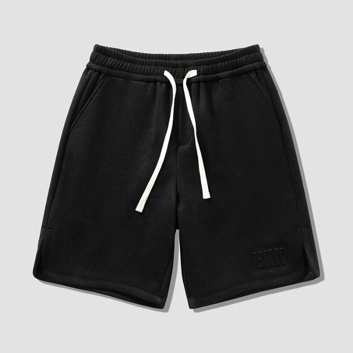 Men's Baggy Sweat Shorts - Drawstring Streetwear Casual Pants