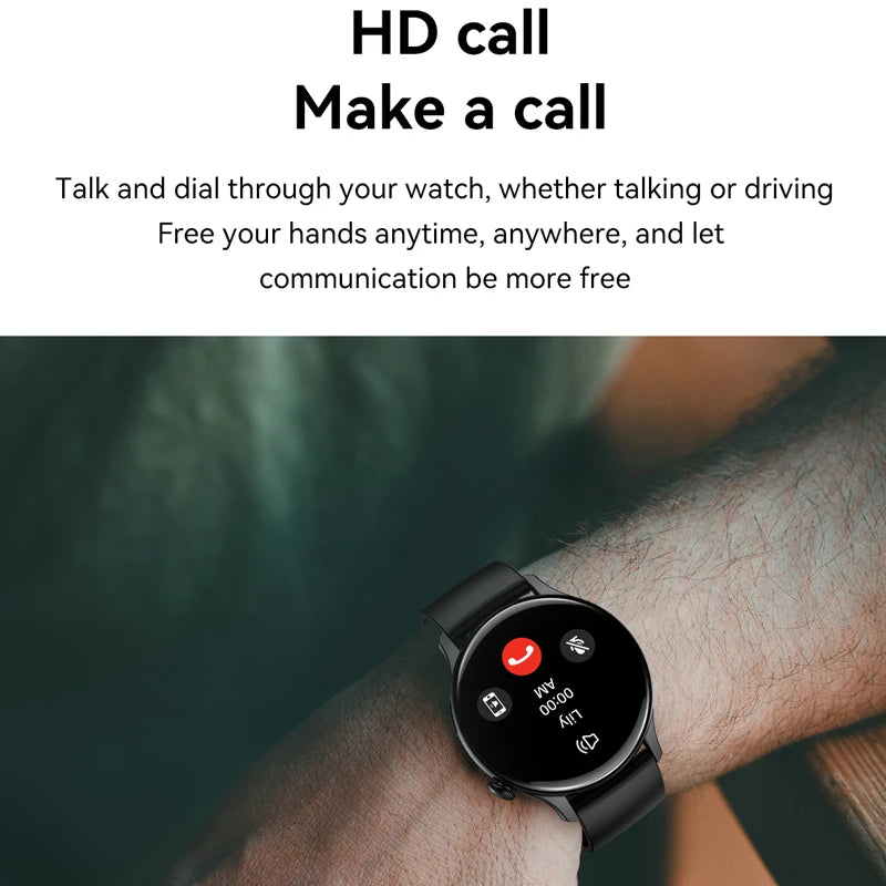 Women's AMOLED Smart Watch with NFC & Bluetooth Call - 1.46" HD Display
