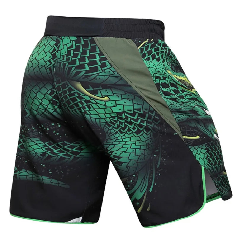 Men's MMA Training Shorts - Professional Grappling & Kickboxing Fight Shorts