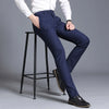 Dark Blue Men's Suit Pants, Suitable for Business Office/ Interview/ Trousers, Gray Burgundy Black Available.