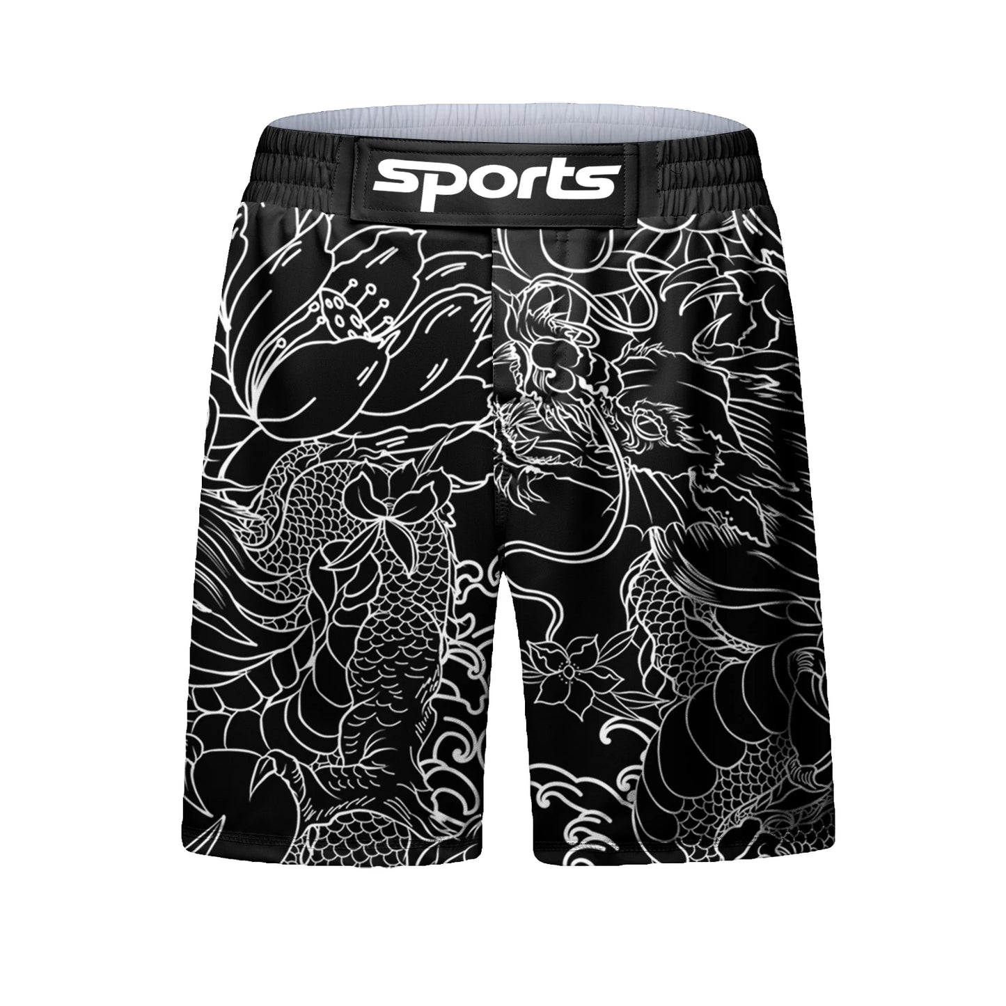 Men's MMA Training Shorts - Professional Grappling & Kickboxing Fight Shorts