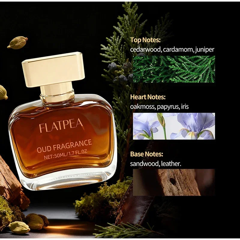 Arabian Perfume Spray Classic Woody Sandalwood Perfume Long-lasting Luxurious And Captivating Fragrance Musk Cologne For Men