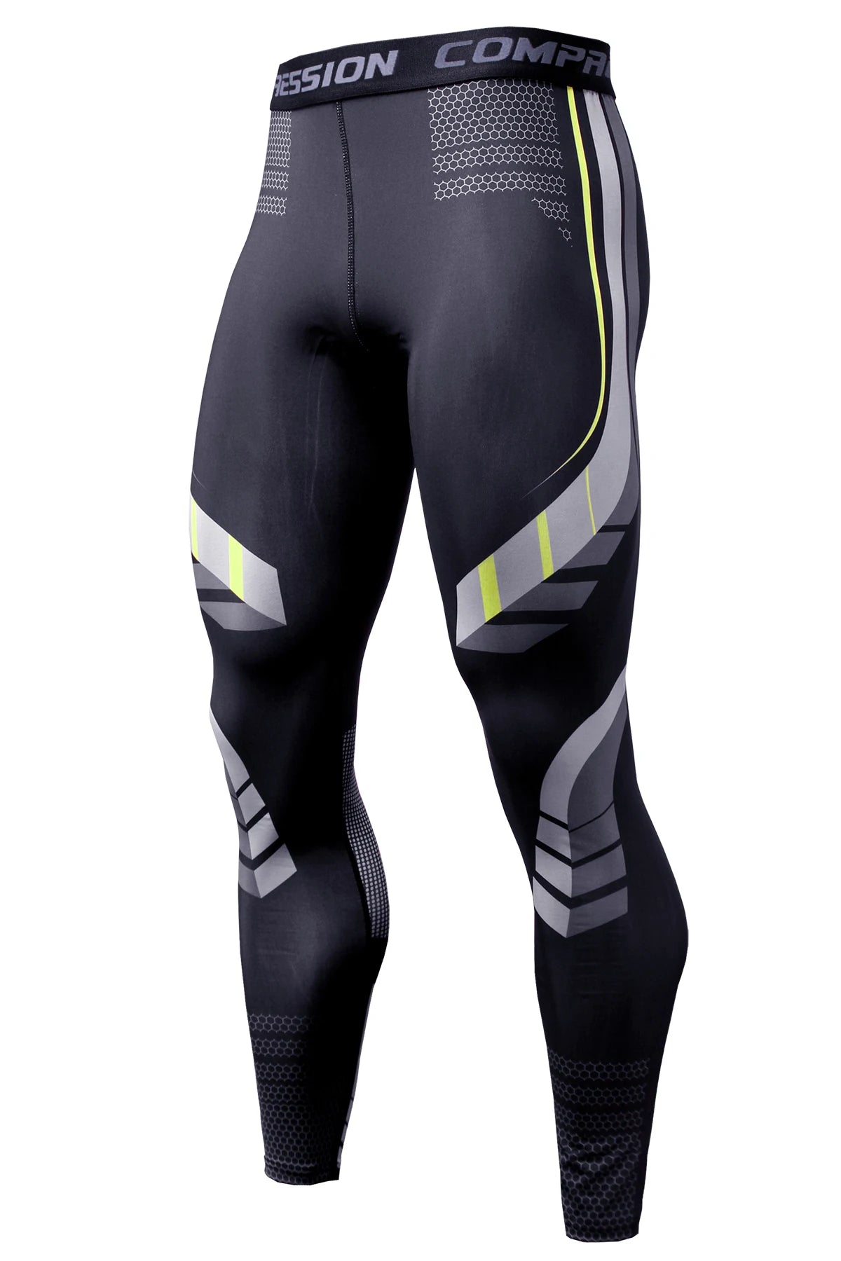 Men's Compression Leggings - Quick Dry Performance Tights