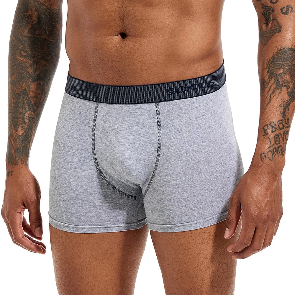 Men's Cotton Boxer Shorts - Comfortable Everyday Underwear