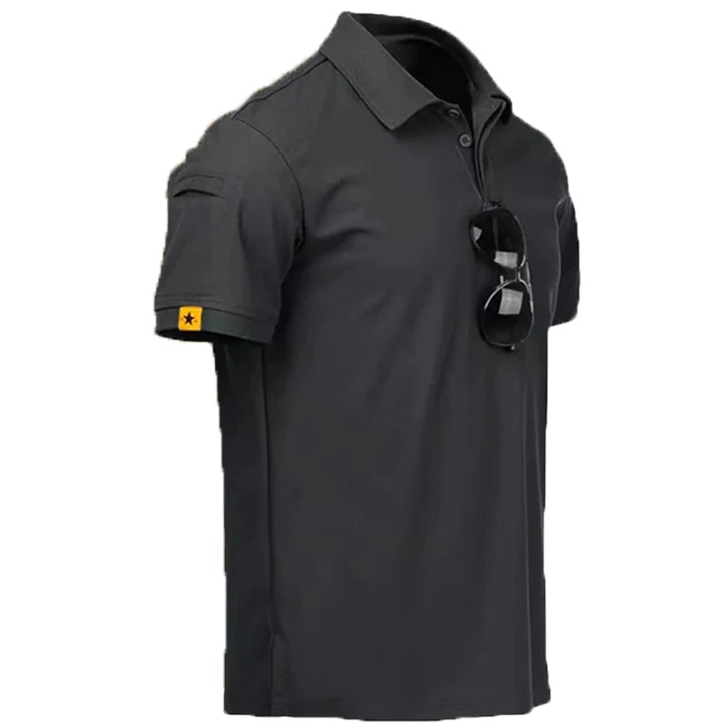 Generic Tactical Cargo Quick Dry Combat T Shirt For Men Outdoor Military Army Pullover For Hiking Camping