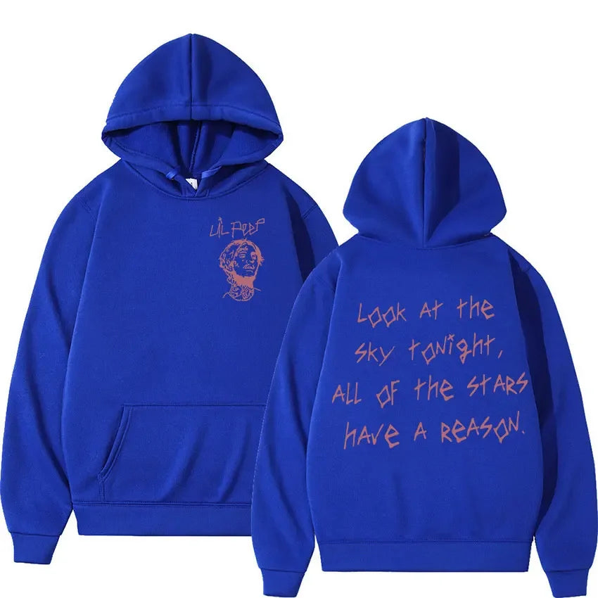 Lil Peep Tour Concert Hoodie - Unisex Hip Hop Streetwear Pullover