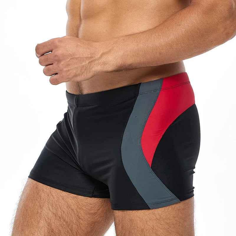 Men's Swim Trunks - Premium Boxer Style Swimsuit
