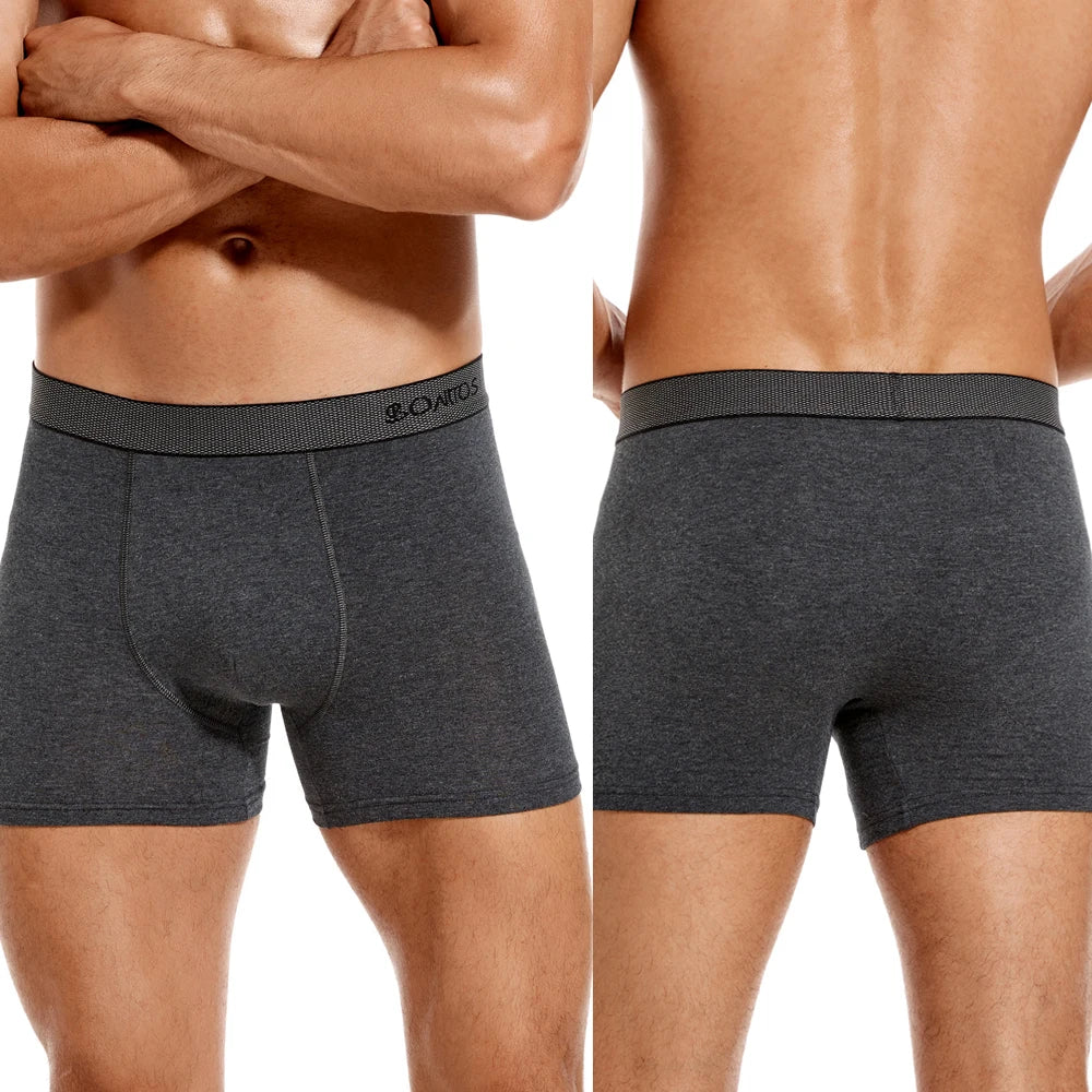 Men's Cotton Boxer Shorts - Comfortable Everyday Underwear