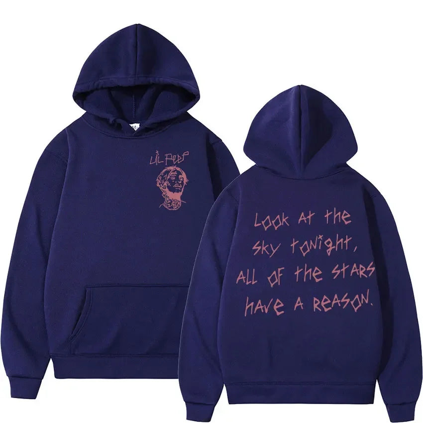 Lil Peep Tour Concert Hoodie - Unisex Hip Hop Streetwear Pullover