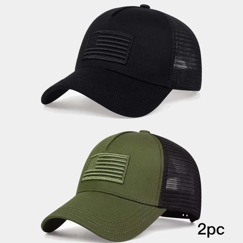 Unbranded American Flag Camouflage Baseball Cap With Sun Protection Cotton Summer Hat For Men And Women