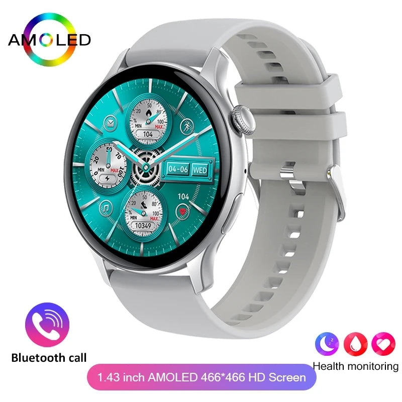 Women's AMOLED Smart Watch with NFC & Bluetooth Call - 1.46" HD Display