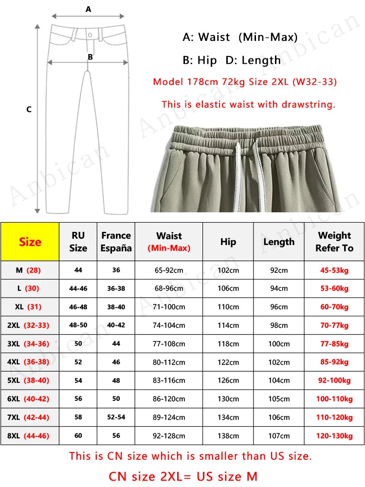 Men's Cotton Polyester Jogger Sweatpants - Hip Hop Loose Fit Harem Pants