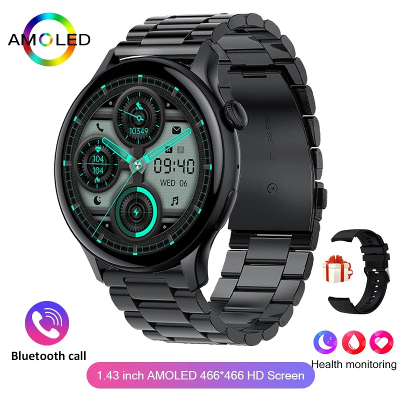 Women's AMOLED Smart Watch with NFC & Bluetooth Call - 1.46" HD Display