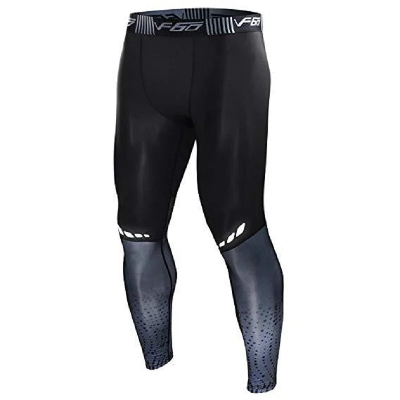 Men's Compression Leggings - Quick Dry Performance Tights