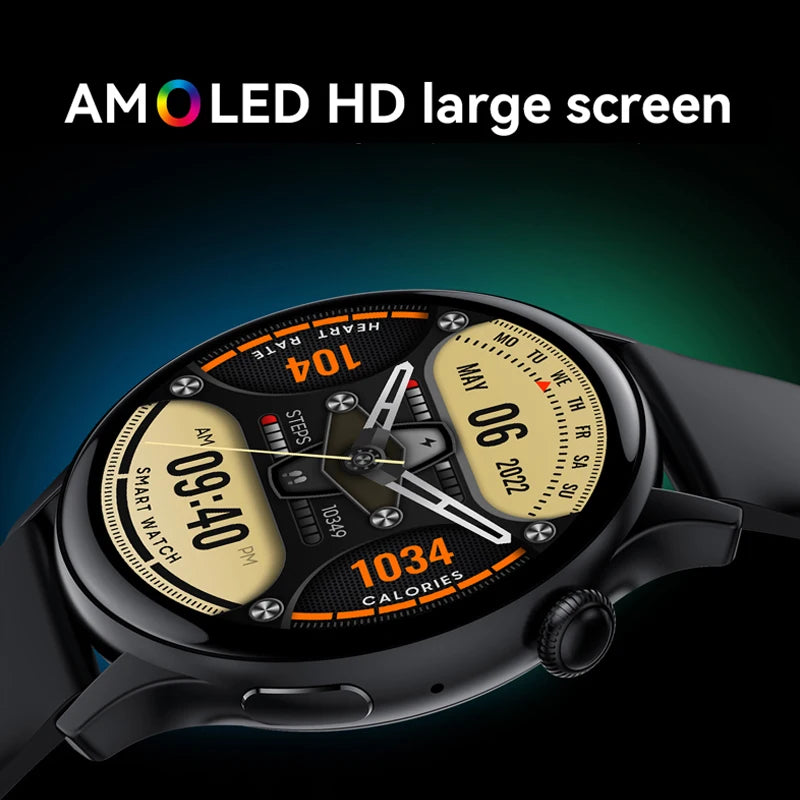 Women's AMOLED Smart Watch with NFC & Bluetooth Call - 1.46" HD Display