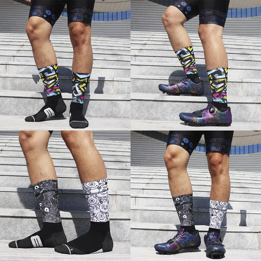 Professional Cycling Compression Socks - Anti-Slip Performance Sports Socks